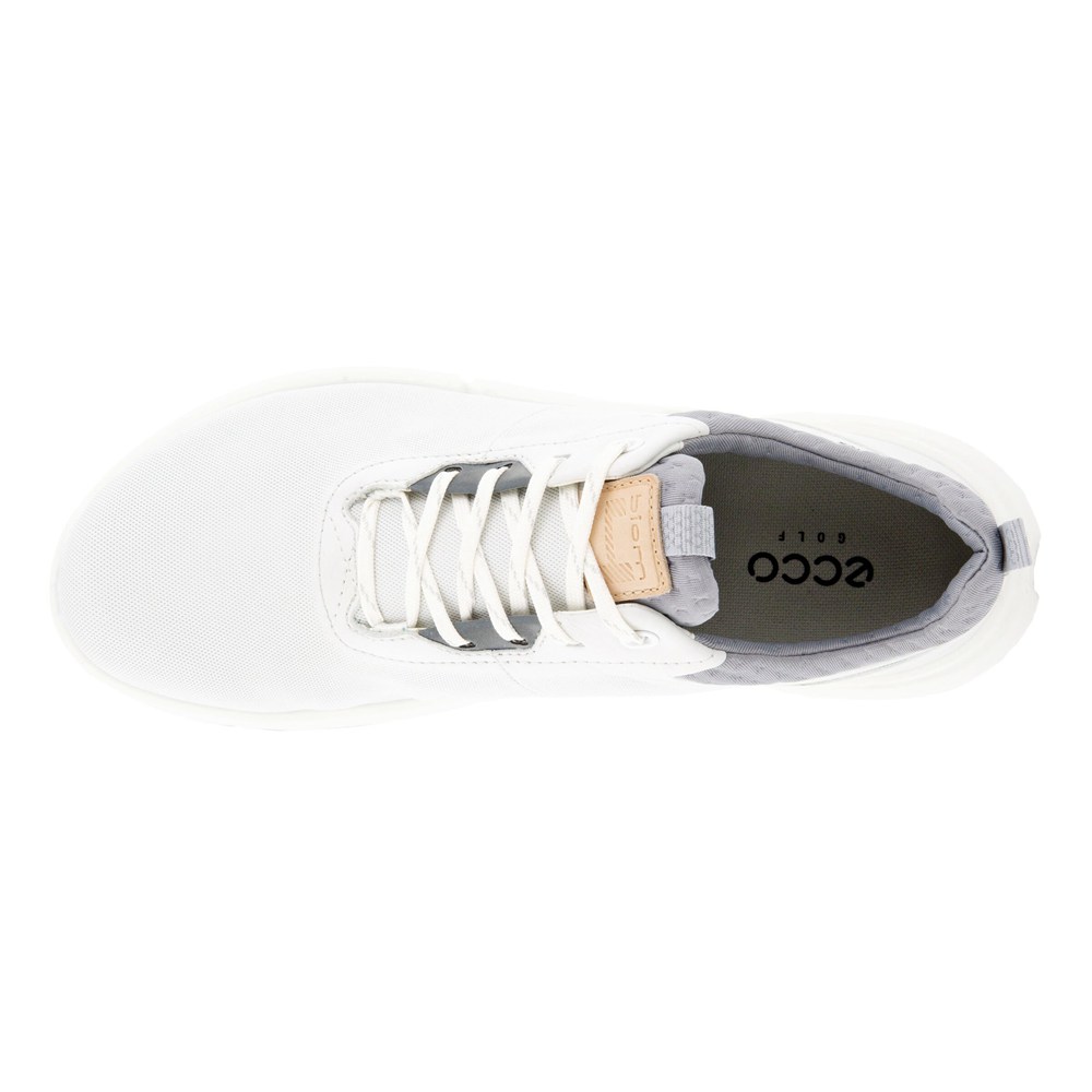 Womens Golf Shoes - ECCO Biom H4 - White - 6870LJBRZ